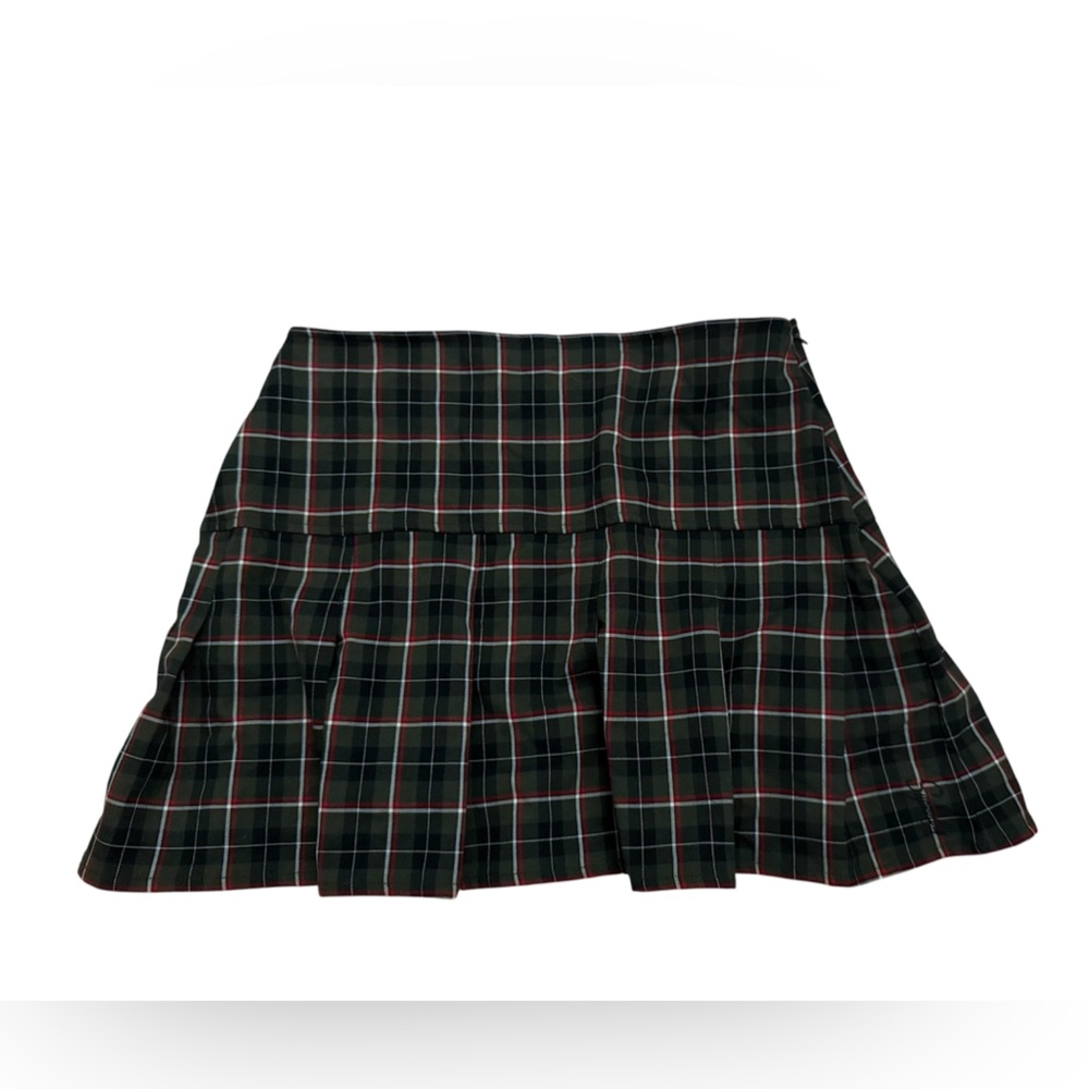 Superdry plaid mini skirt size 6 dark academia gothrock‎ school girl grunge